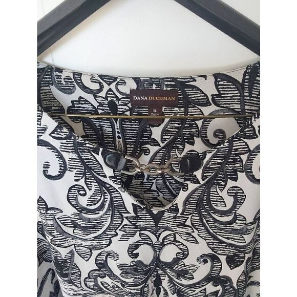 Two top bundle Sz XL Clothing & Co and Dana Buchman - Picture 6 of 9